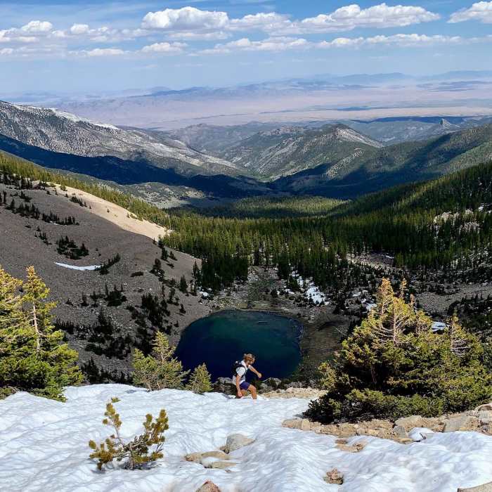 Near Snake Creek Trailhead to Baker Lake
