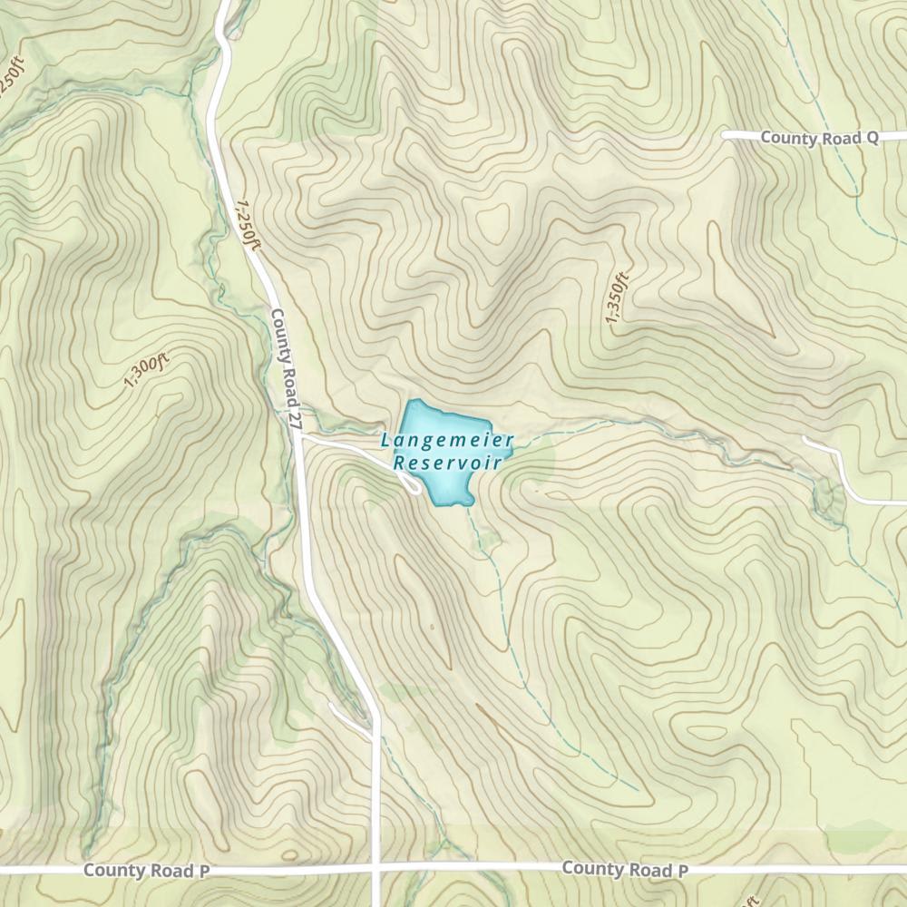 Langemeier Reservoir photo