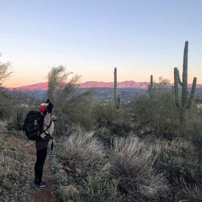 Near Black Canyon Trail: Gloriana TH to Black Canyon City