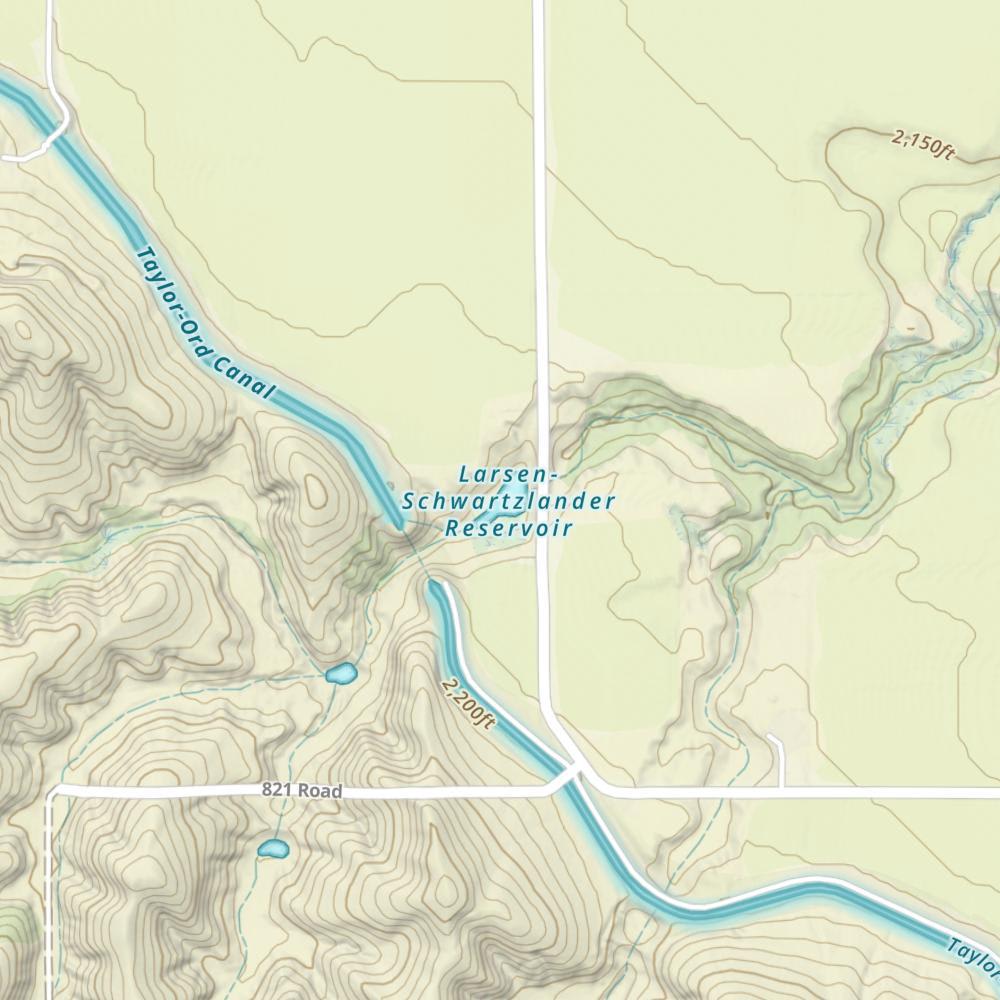 Larsen-Schwartzlander Reservoir photo