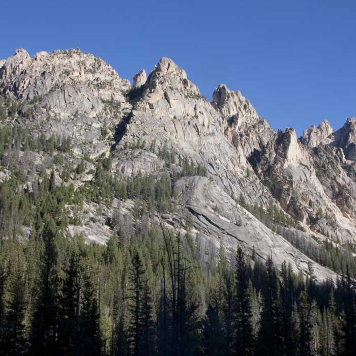 Near Redfish Lake Canyon