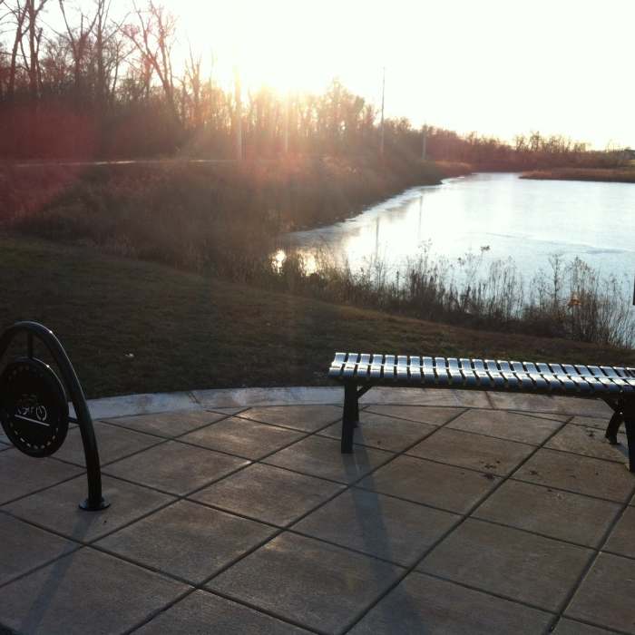 A nice place to learn about the area from the interpretive sign and watch the sun set! Near Podhorn Trail Loop