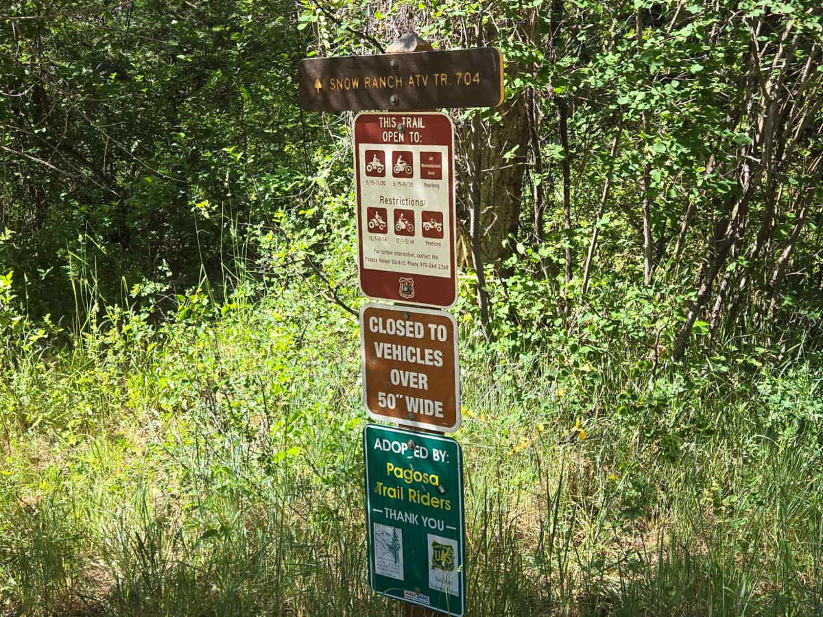 Snow Ranch ATV Trail 704 photo 2