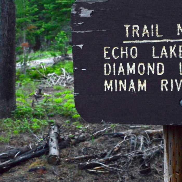 Near Echo Lake and Traverse Lake