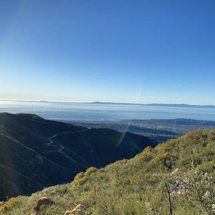 Santa Barbara views Near Tunnel Trail