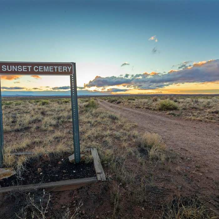 Near Sunset Cemetery