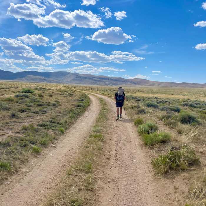Near Continental Divide Trail: Wyoming Section 6