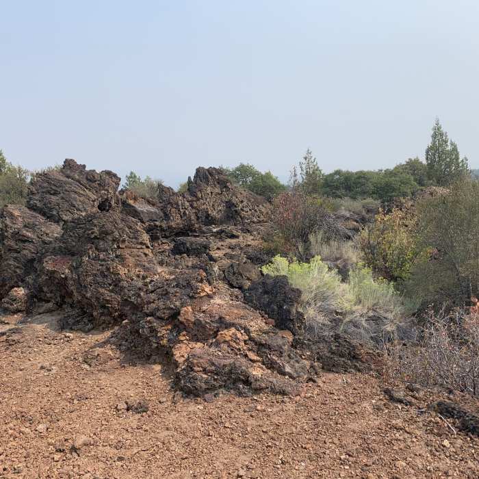 Near Spatter Cone Loop Trail
