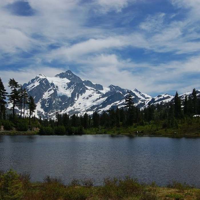 Near Picture Lake Path