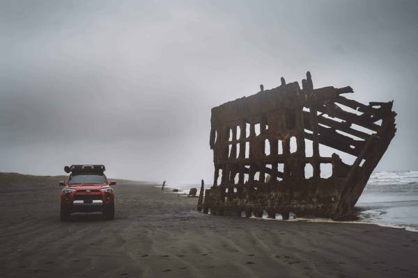 Peter Iredale Coast