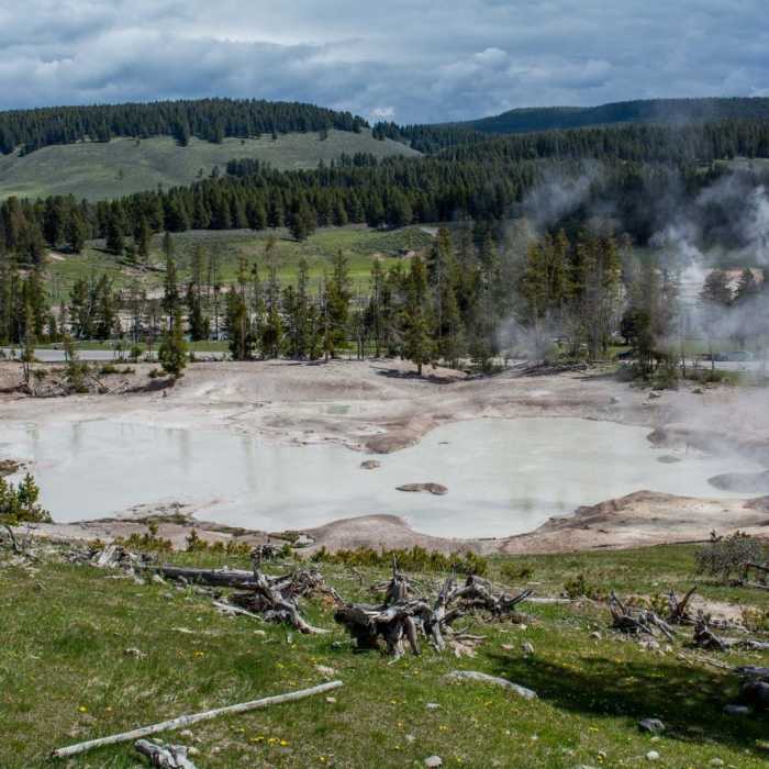 Near Mud Volcano Trail Near Mud Volcano Trail