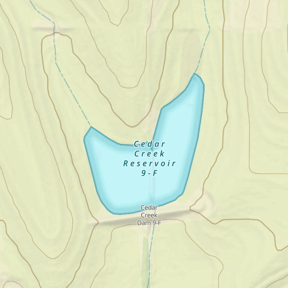 Cedar Creek Reservoir 9-F photo