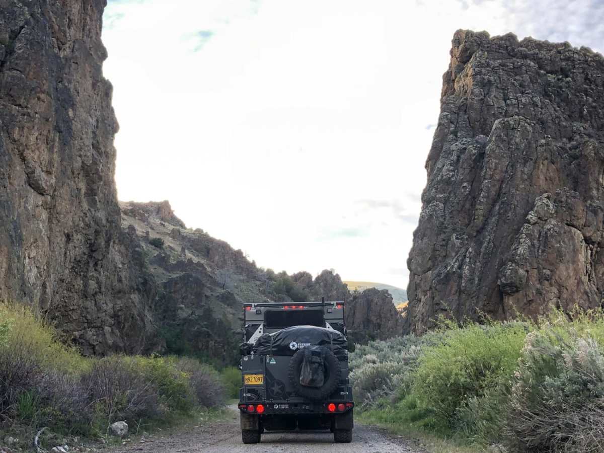 Wild Horse Recreation Area to Bruneau Canyon Overlook trail photo