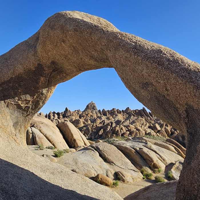 Near Mobius Arch Loop Trail
