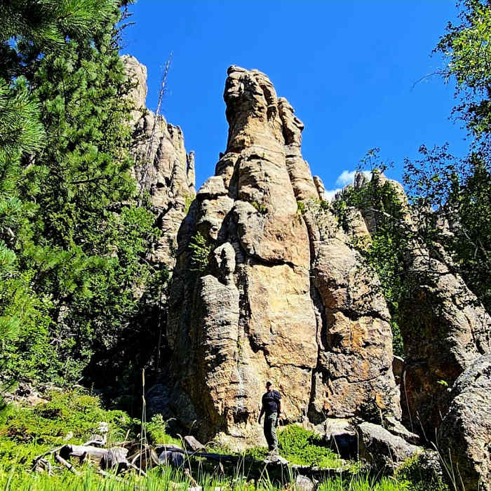Near Cathedral Spires Spur Trail Near Cathedral Spires Spur Trail