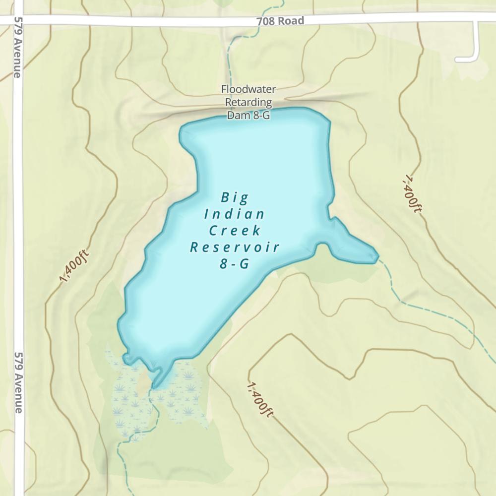 Big Indian Creek Reservoir 8-G photo