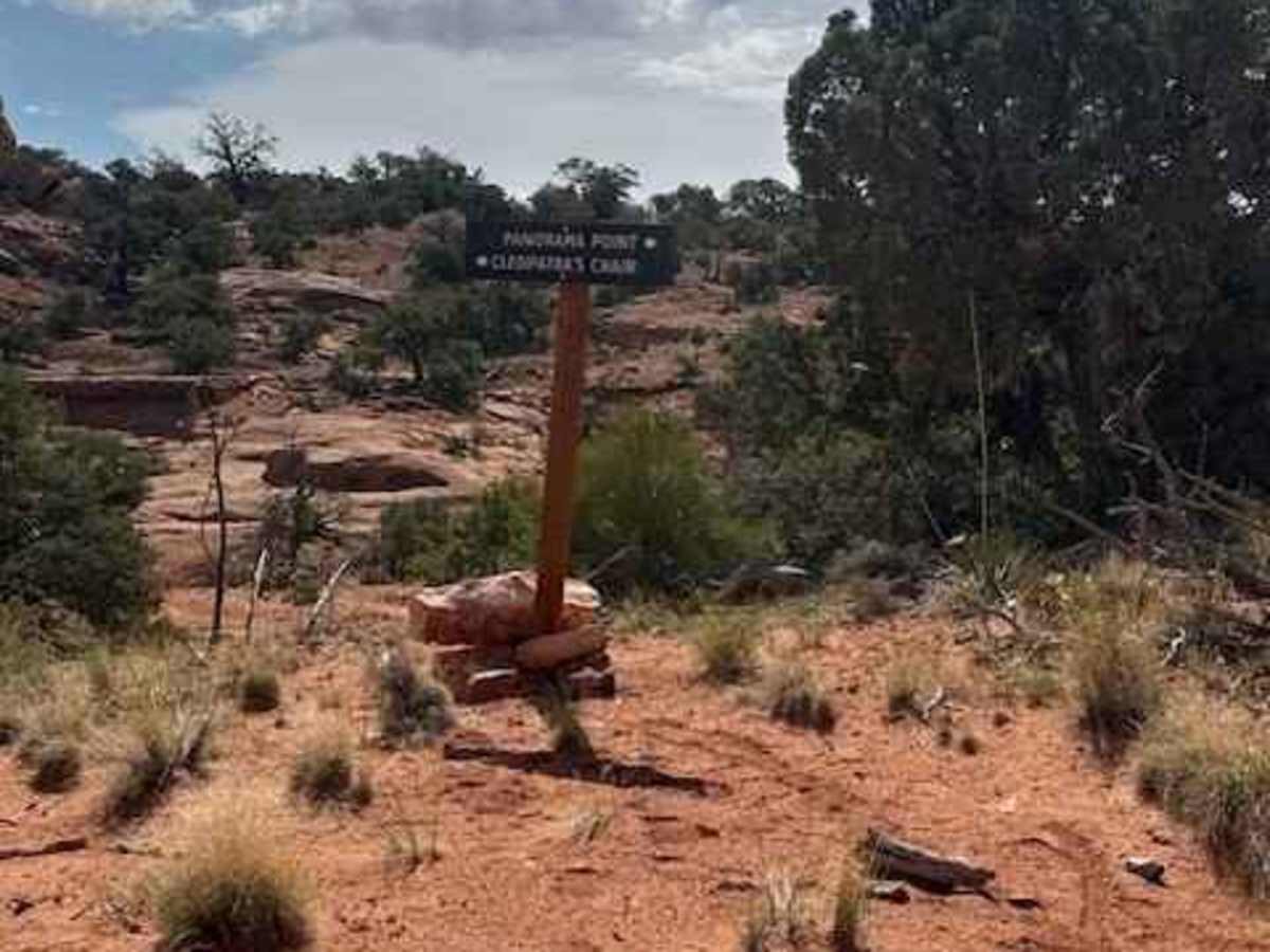 Cleopatra’s Chair  trail photo