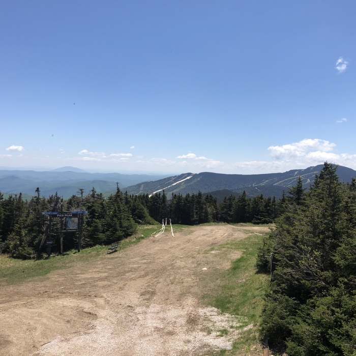 Near Pico Peak via Sherburne Pass Trail