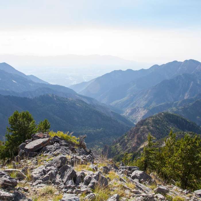 Near Kessler Peak Hike via the North Route Near Kessler Peak Hike via the North Route