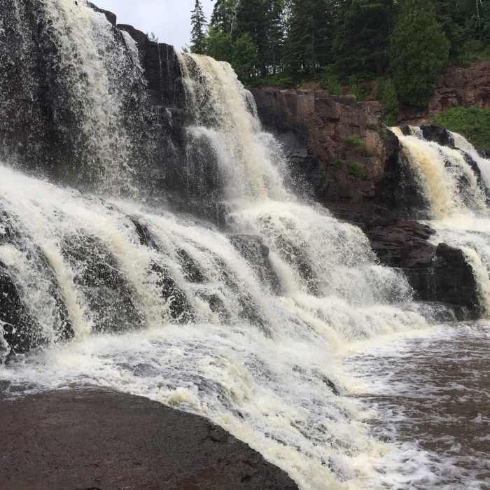 Bottom of some falls Near Fifth Falls Trail