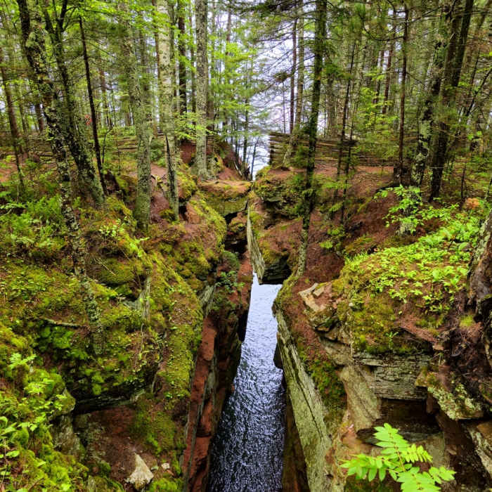 Near Apostle Islands Sea Cave Trail