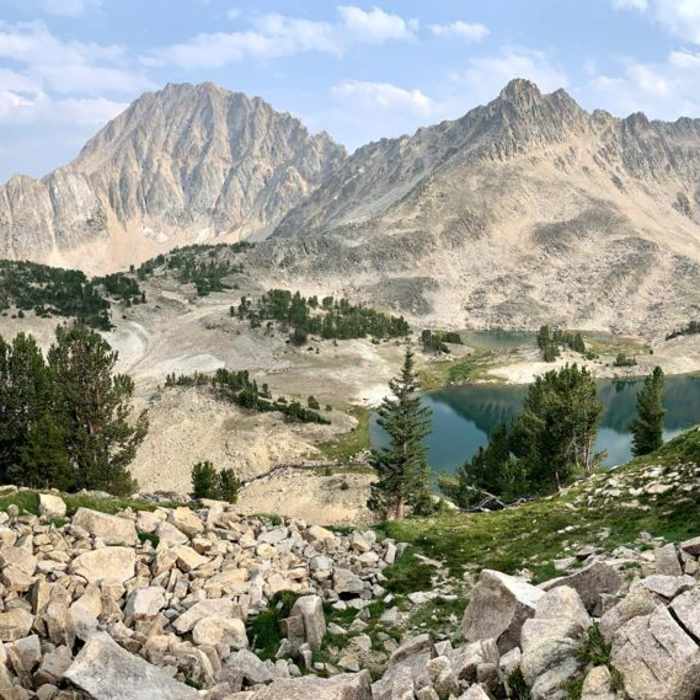 Near Fourth of July Trailhead to Quiet Lake