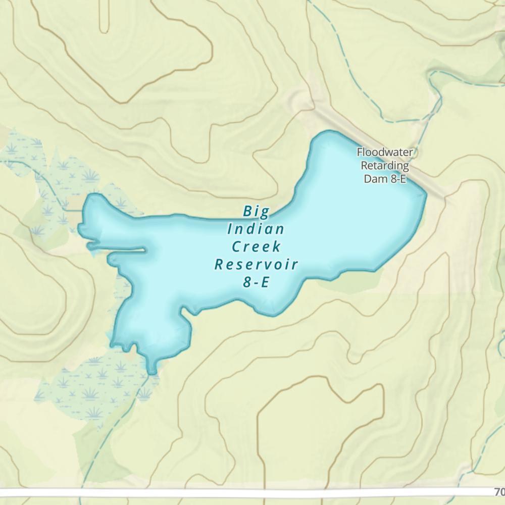 Big Indian Creek Reservoir 8-E photo