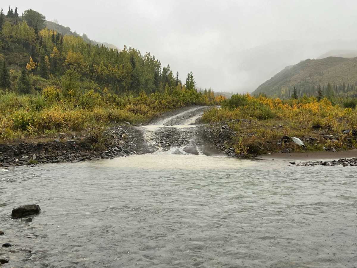 Lower Alfred Creek trail photo