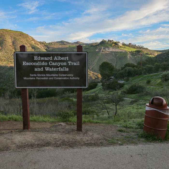 Near Escondido Falls