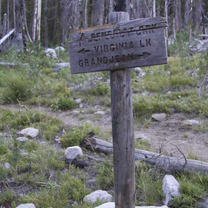 Near South Fork of the Payette River, Ardeth Lake and the Spangle Divide