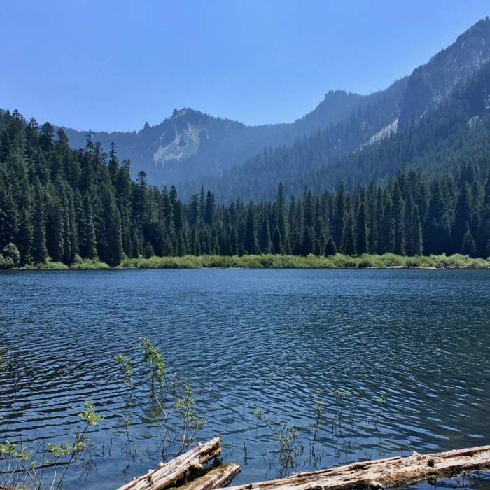 Near Pamelia Lake to PCT Loop