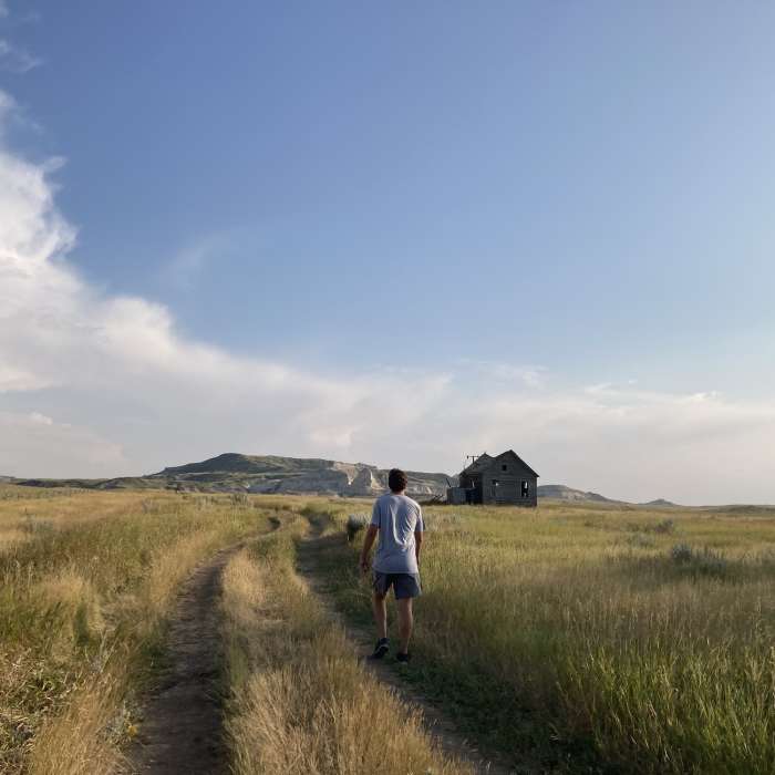 Near White Butte North Dakota's Highpoint Trail