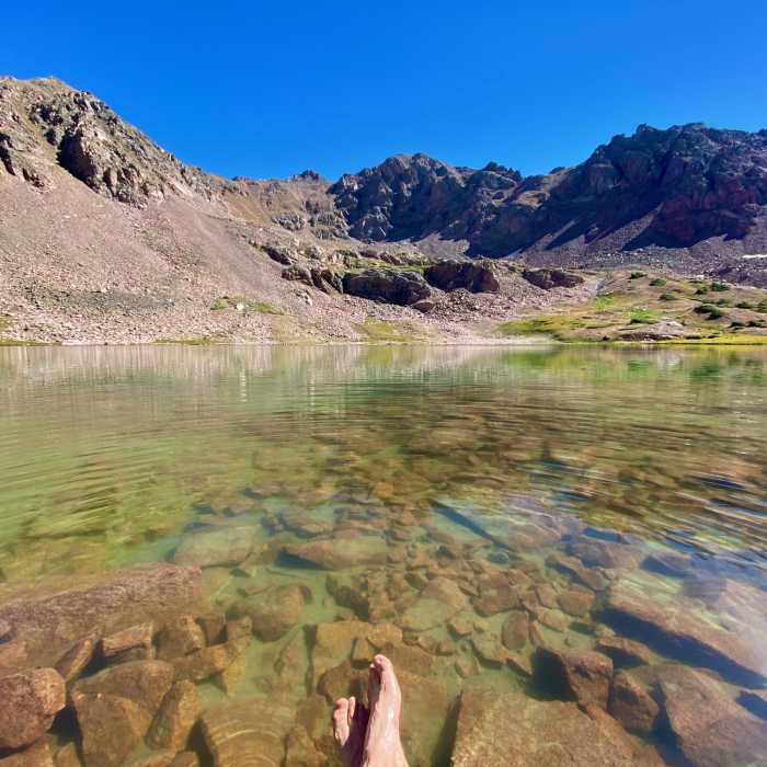Deluge Lake Near Deluge Lake
