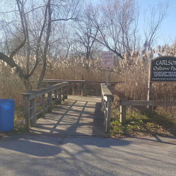 Trailhead Near Carlson Oxbow Park