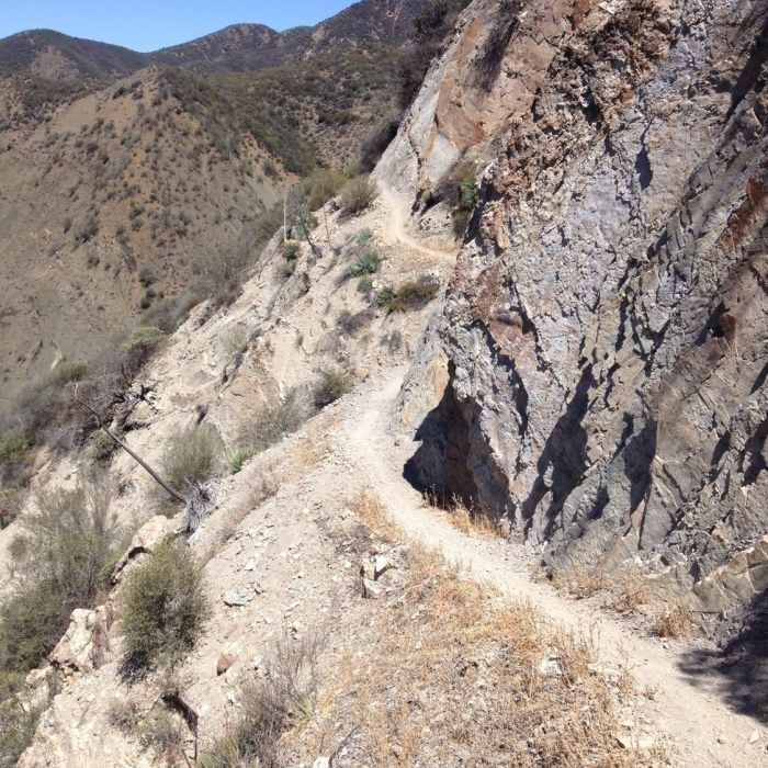 Near Little Pine Mountain via Santa Cruz Trail