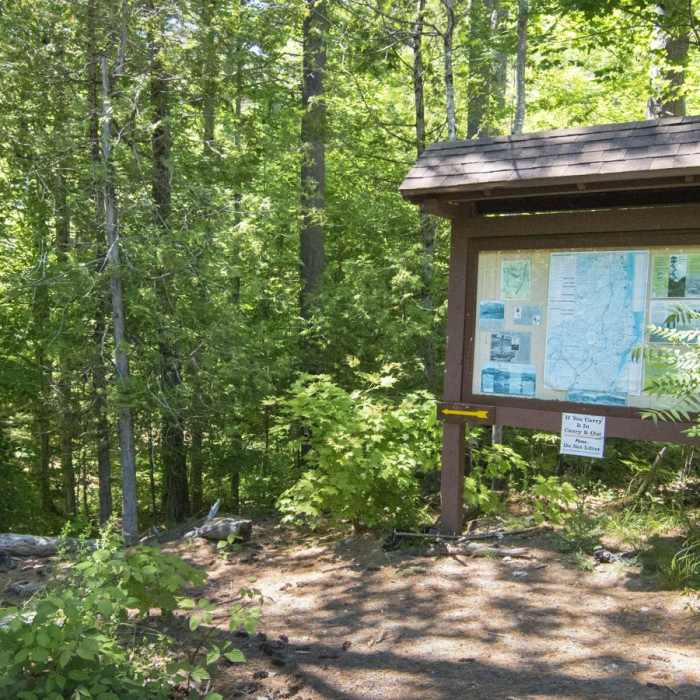 Near Poke-O-Moonshine Fire Tower Near Poke-O-Moonshine Fire Tower