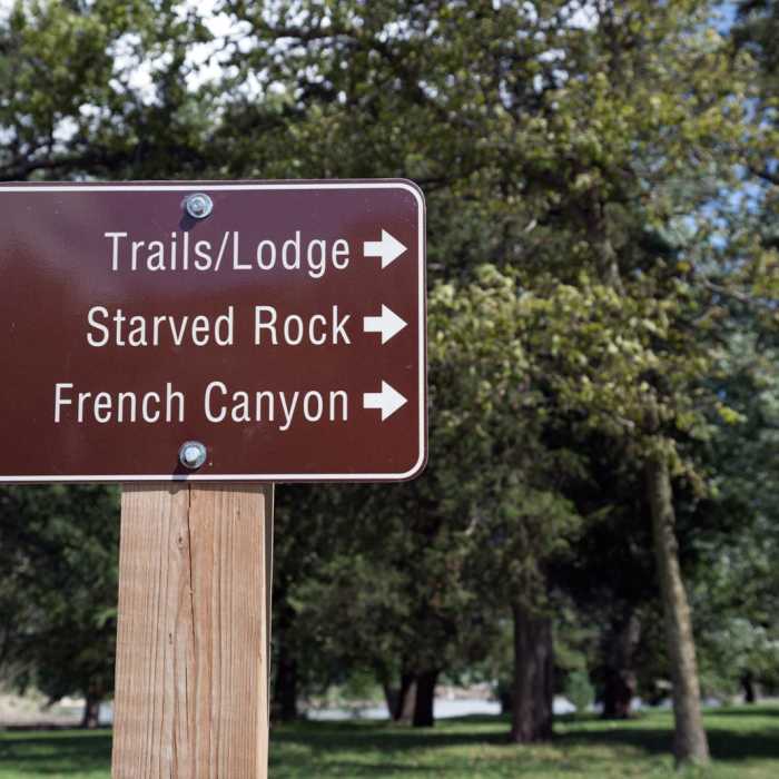 Near Starved Rock Trail