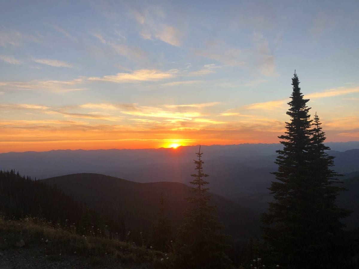Lunch Peak trail photo