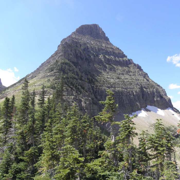 Wahcheechee Mountain as viewed from Stoney Indian Pass. Near Stoney Indian Pass