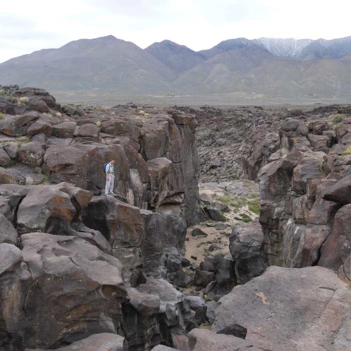 Near Fossil Falls