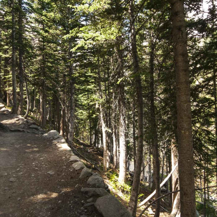 Near Lake Haiyaha Hike