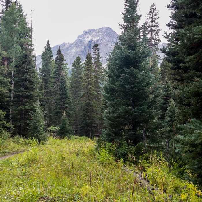 Near Upper Blue Lakes Out and Back