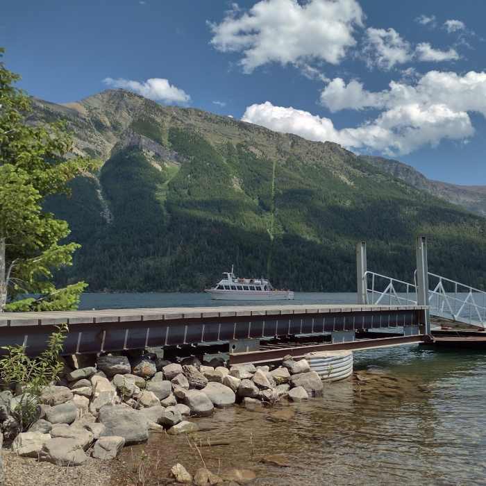 Near CDT: Goat Haunt to Waterton Townsite (MT Sec. 30C - Lakeshore Trail)