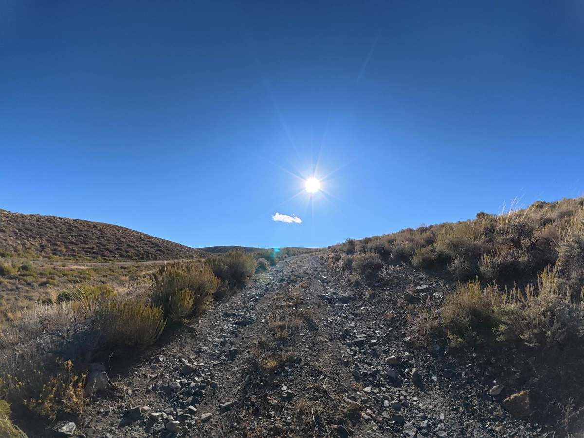 Waucoba Road trail photo