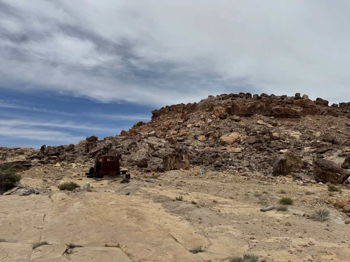 Buckmaster Mining District Spur trail photo