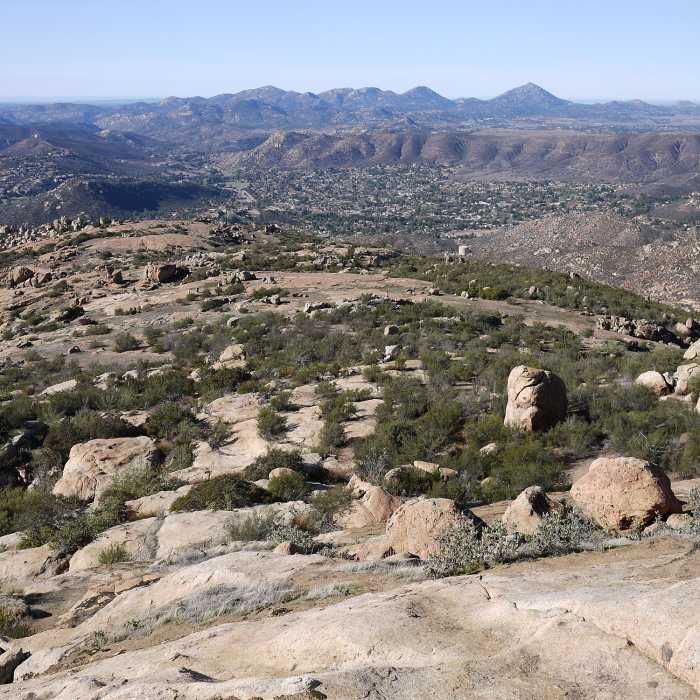 View west from near Mt. Gower. with permission from matthew.j.kidd Near Mt. Gower Trail