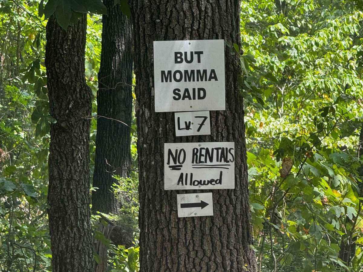 But Momma Said! trail photo