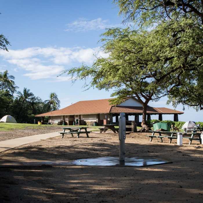 Near Ala Kahakai National Historic Trail: Spencer Beach to Mau'umae Beach
