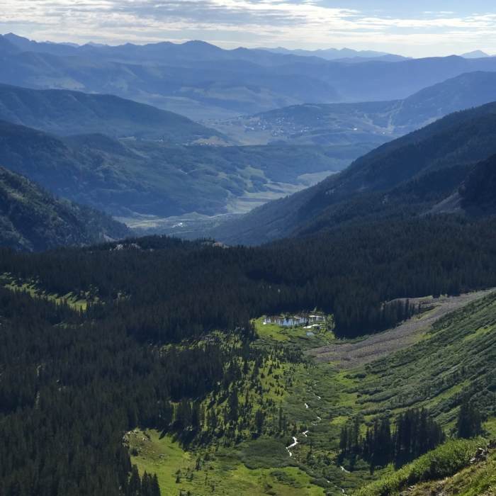 Views from top of Scarps Ridge Near Scarp Ridge Trail
