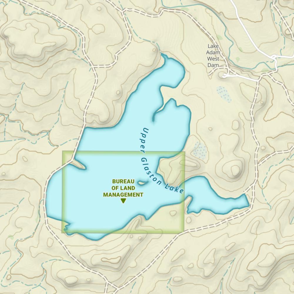 Upper Glaston Lake photo